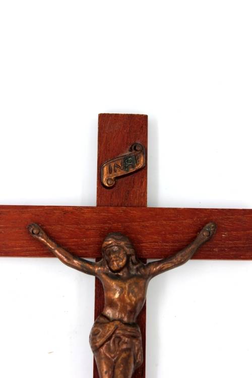Duo of Vintage Christian Crosses