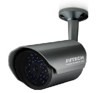 AVTECH Outdoor LAN IP Camera, 10/100Mbit, MPEG / M-JPEG / H.264, ONVIF, Night Vision