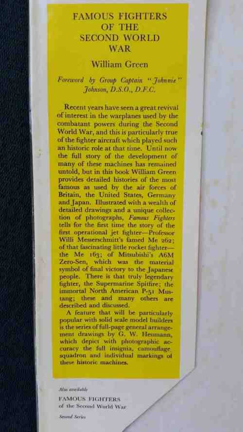 Famous Fighters of the Second World War, William Green