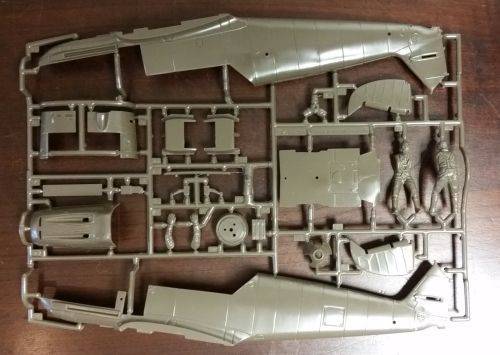 Vintage Matchbox Messerschmitt Bf/109E 1/32 Scale WWII German Fighter Plane