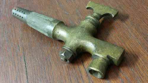 Antique Beer Keg Tap / Spigot - Bronze / Brass Beer Barrel Faucet
