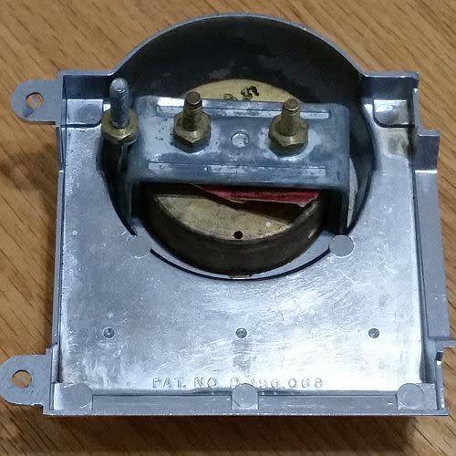 Vintage Oil Pressure Gauge