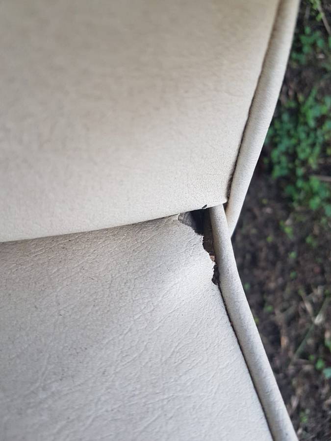 Accent Chair - Original mid-century, this beautiful angular wood frame, contemporary chair is making a splash again