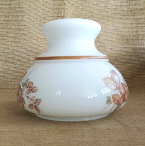 Mid Century Pendant Light - Beautiful Bell Shaped Floral Pattern - Ceiling Hanging Light