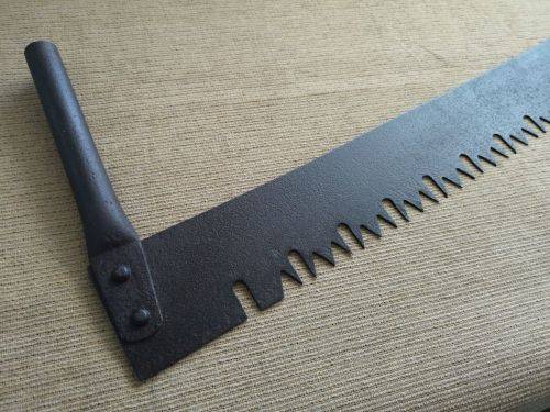 2 Man Crosscut Saw - All Steel Pull Saw - Extremely Nice Condition - Great Antique Décor