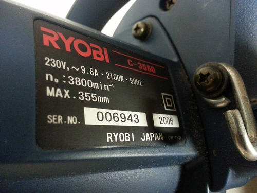 Ryobi Cut Off Saw Unused