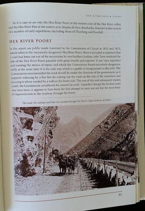 The Romance of Cape Mountain Passes - Graham Ross 1st Edition Hard Cover