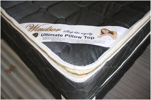 ULTIMATE P/TOP QUEEN BED AND BASE 20Y WINDSOR BEDDING