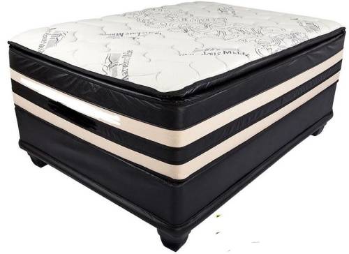 GRAND SPLENDOUR PILLOW TOP KING BED AND BASE