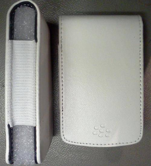 BLACKBERRY COVERS AND POUCHES ALL MAKES WHITE