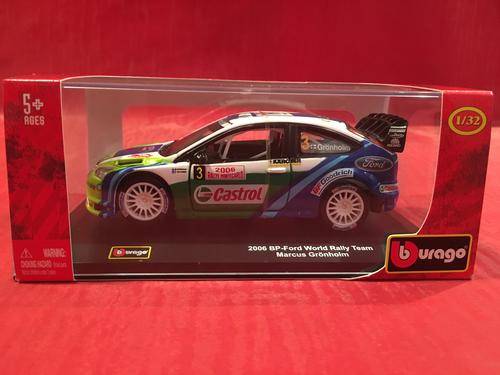 1/32 Bp Ford Focus World Rally car (Burago) as new Die Cast Model