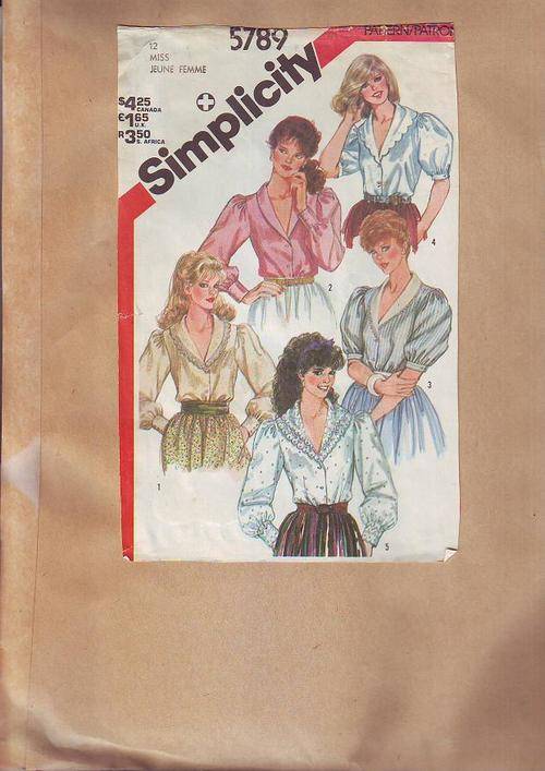 Simplicity sewing  pattern no 5789  size 12