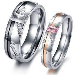 Titanium Couples Ring Sets - product code TYCR064