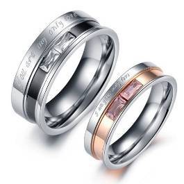 Titanium Couples Ring Sets  - product code TYCR066