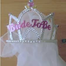 Bachelorette Party Accesories   BRIDE TO BE TIARA