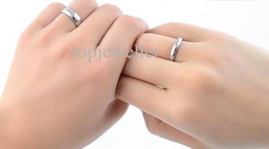 ( Size 7) 1 of Titanium Stainless Steel Couples Wedding Rings ring 4-5mm width Price per each