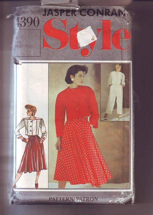 Very Old used Style sewing  pattern  no 4390 size 16