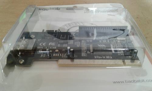 SATA PCI add-on card for pc