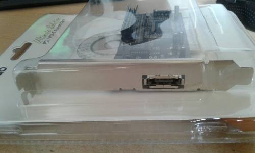 SATA PCI add-on card for pc