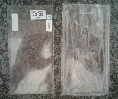 Bulk lot of 10 Clear Hard Protection Case Covers for LG G5