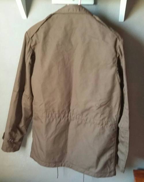 SADF brown nutria bush jacket size Small like new