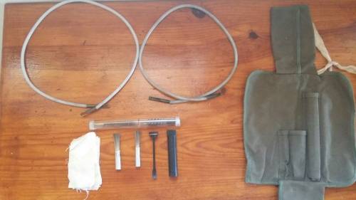SADF R1 Rifle Cleaning Kit with spare stuff