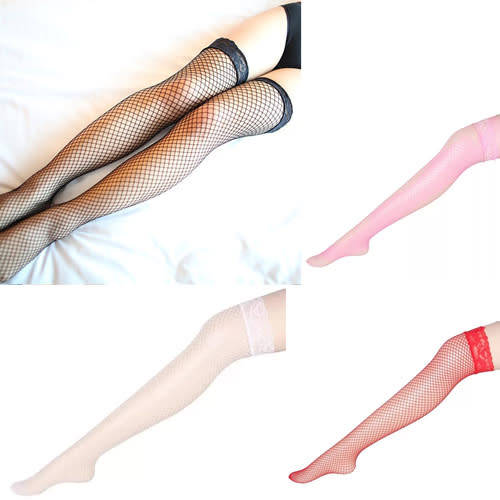 Lace Fishnet Stockings (Medium Net Openings)