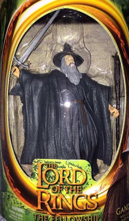 Gandalf 6" figure with Light-Up Staff Action!