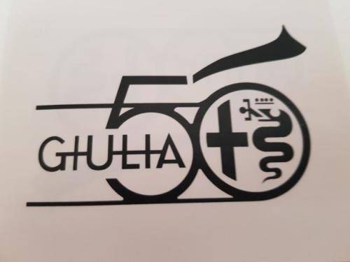ALFA ROMEO GIULIA 50 ANNIVERSARY DECAL
