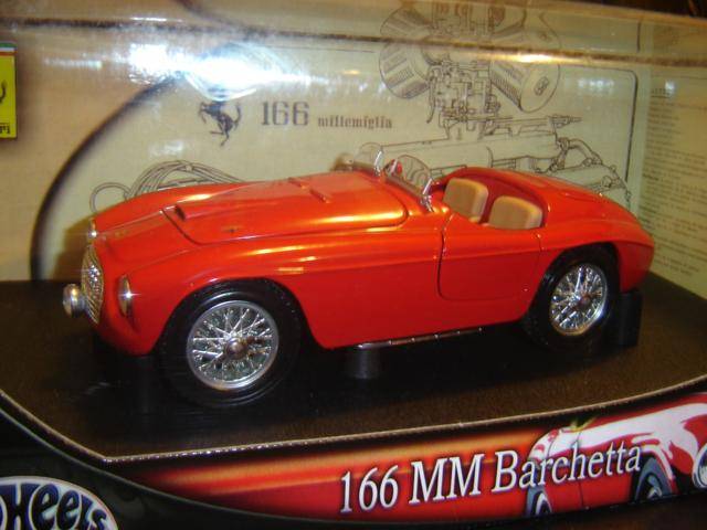 HOT WHEELS FERRARI 166 MM BARCHETTA