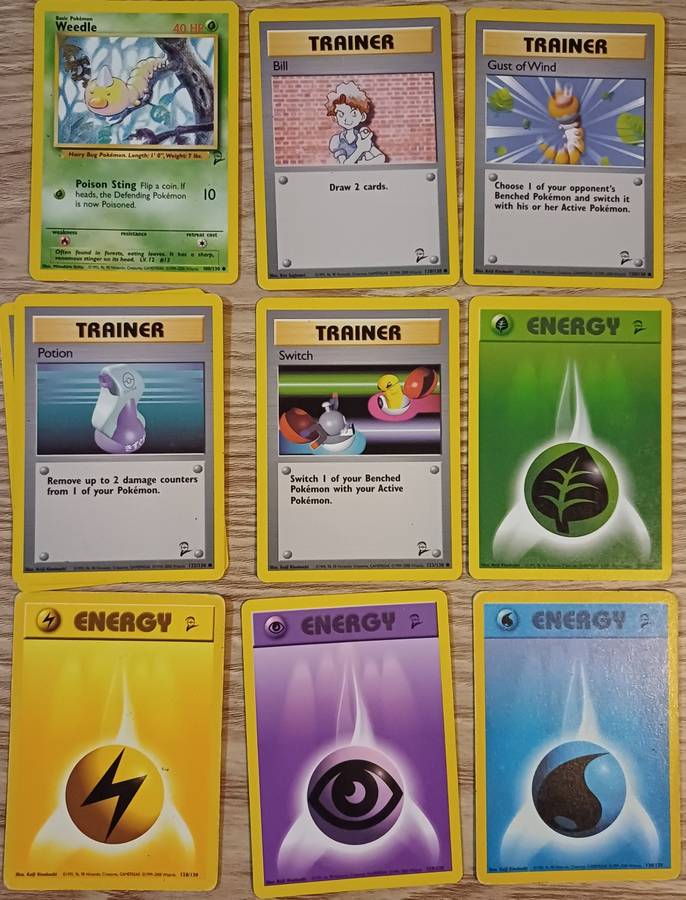 POKEMON Base Set 2 Trading Cards (Price per card)
