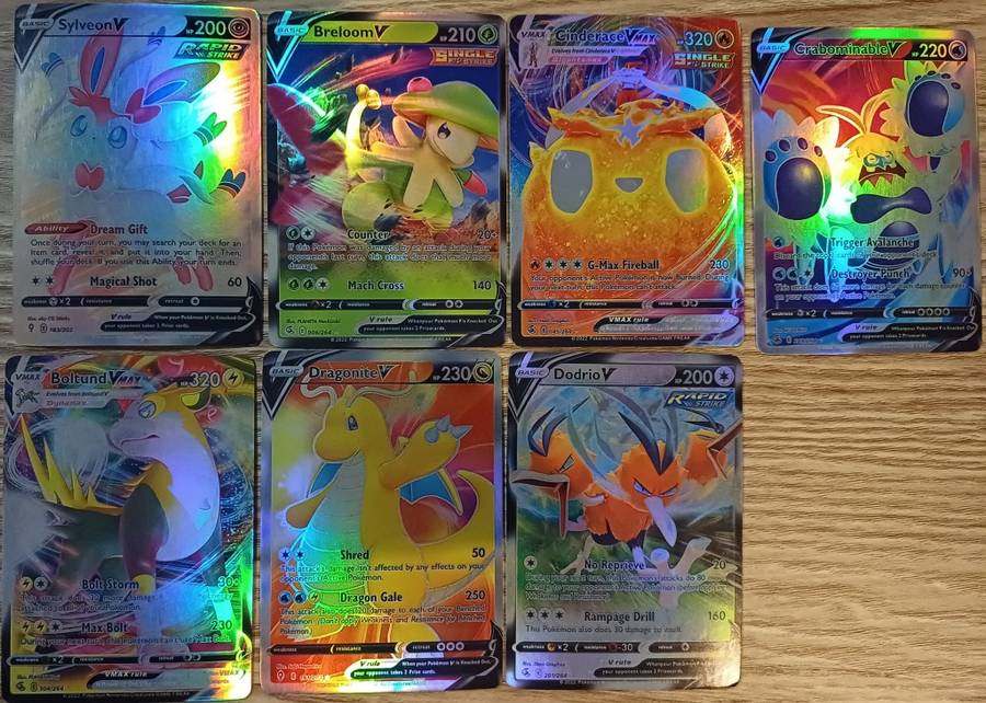 POKEMON Trading Cards (Price per card)