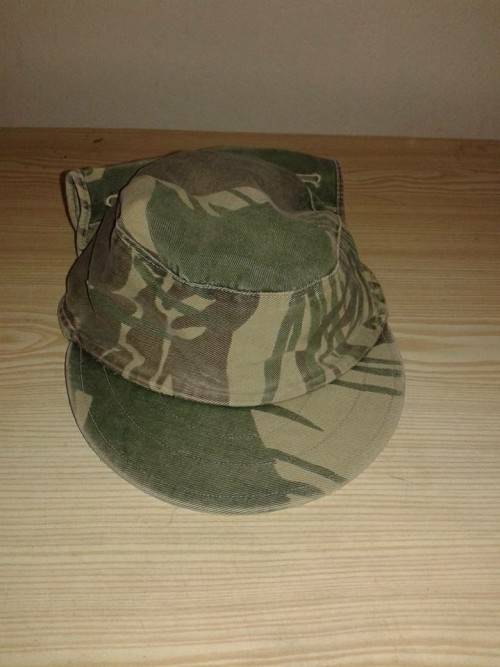 Rhodesian camo bush flap cap
