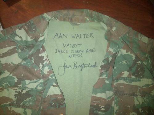 32 Battalion summer pattern jacket