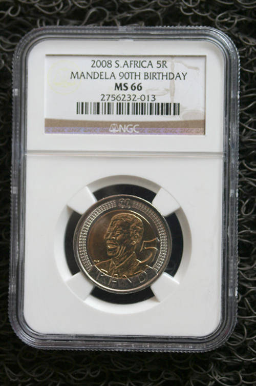 !!!!  10 x NGC MS 66 MANDELA 90 BIRTHDAY  !!!!