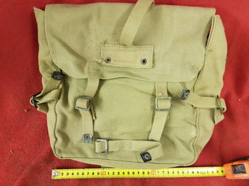 ISRAEL DEFENSE FORCE MILITARY BAG DATED 1976