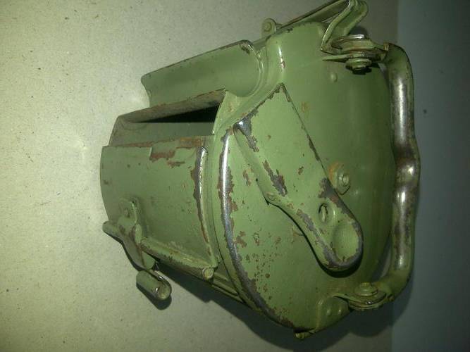 WW2  ORIGINAL GERMAN MG42 MACHINE GUN - SNAIL DRUM or BASKET MAGAZINE  - FREE POSTAGE!!!