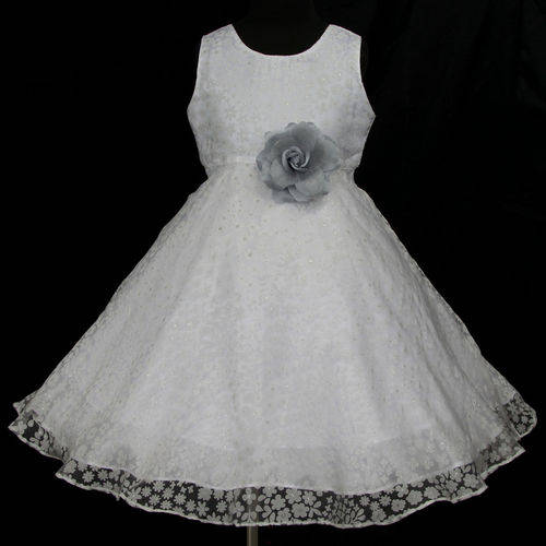 White dress 2-3y