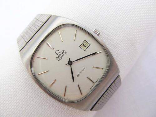 RARE AUTHENTIC OMEGA DE VILLE MENS WATCH QUARTZ