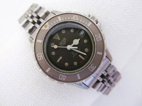 Vintage Heuer 1000 series 981.008 Stainless Steel 1980's Ladies Watch