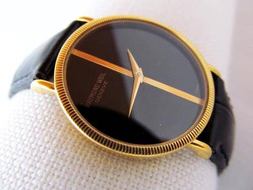 RAYMOND WEIL GENEVE 18kt GOLDPLATED HANDWIND MENS WATCH - OPEN TO OFFERS?
