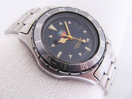 TAG HEUER 2000 SERIES STAINLESS STEEL QUARTZ MIDSIZE MENS WATCH