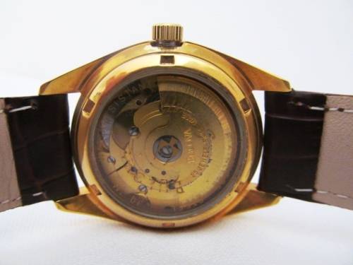 Vintage Bulova Automatic 25 Jewels Mens Gold Plated Watch