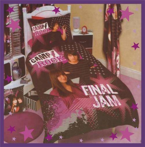 CAMP ROCK SINGLE DUVET SET --*-- Official Licenced Product! --*-- Create a funky room!