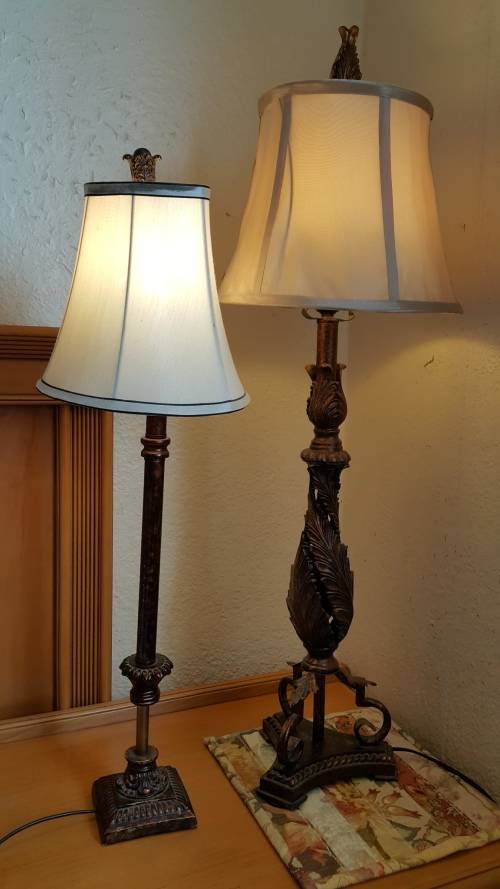 Set of table / side  lamps