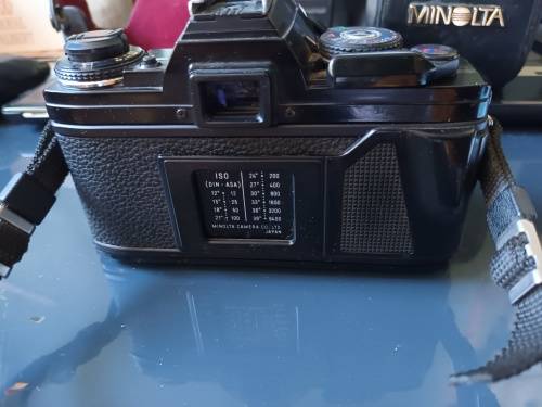 MINOLTA X-700 Film Camera Black MD ZOOM 35-70mm F/3.5 MF Lens