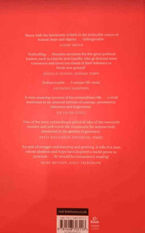 NELSON MANDELA Long Walk to Freedom