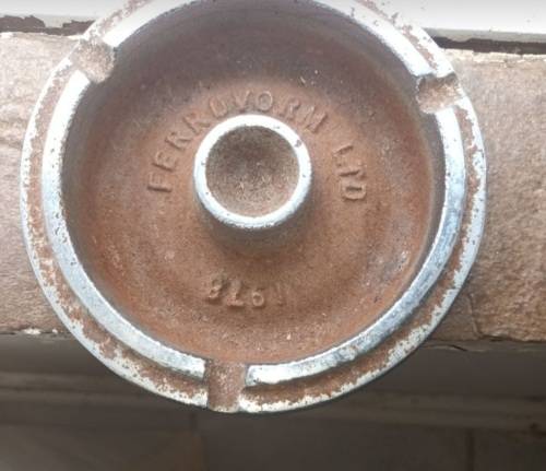 Vintage Cast Iron Ashtray