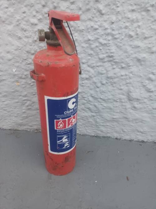 VINTAGE CHUBB Fire Extinguisher