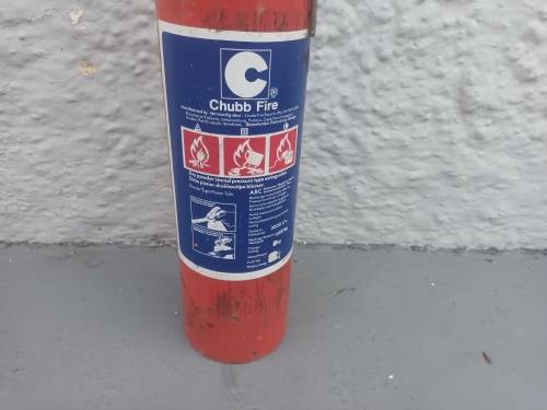 VINTAGE CHUBB Fire Extinguisher